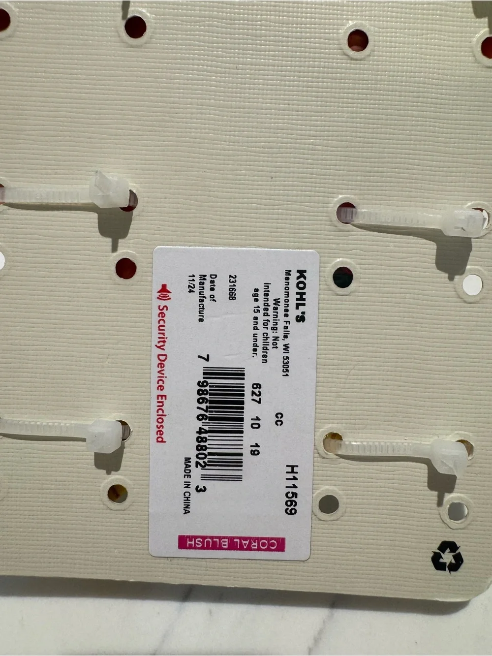 Kohl's Multicolor Fruit Drop Hair Clips